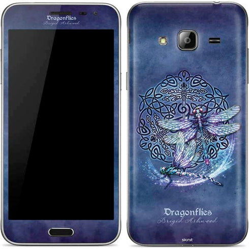 Brigid Ashwood Dragonfly Celtic Knot Galaxy J3 Skin