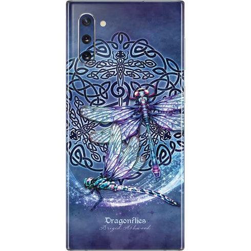 Brigid Ashwood Dragonfly Celtic Knot Galaxy Note 10 Skin