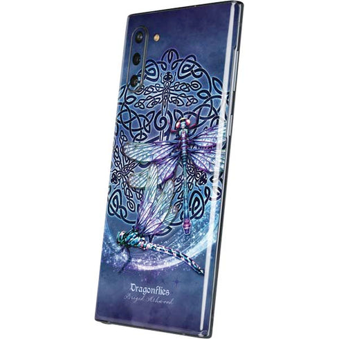 Brigid Ashwood Dragonfly Celtic Knot Galaxy Note 10 Skin