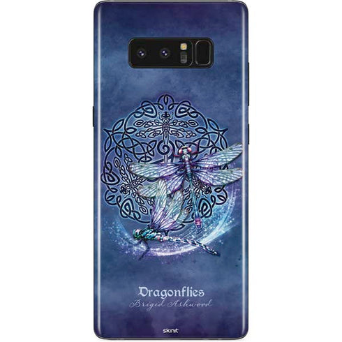 Brigid Ashwood Dragonfly Celtic Knot Galaxy Note 8 Skin