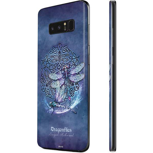 Brigid Ashwood Dragonfly Celtic Knot Galaxy Note 8 Skin