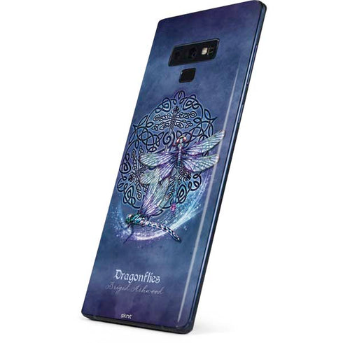 Brigid Ashwood Dragonfly Celtic Knot Galaxy Note 9 Skin