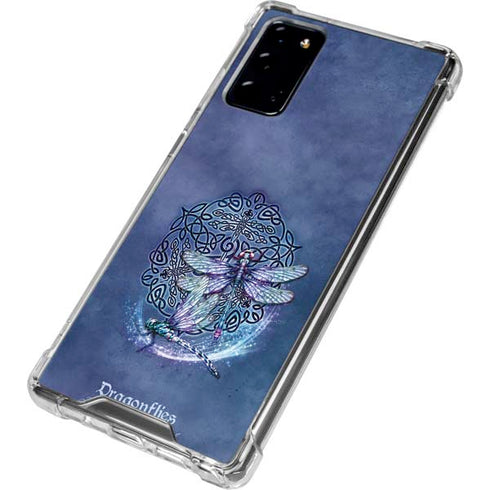 Brigid Ashwood Dragonfly Celtic Knot Galaxy Note20 5G Clear Case