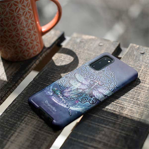 Brigid Ashwood Dragonfly Celtic Knot Galaxy S20 Pro Case