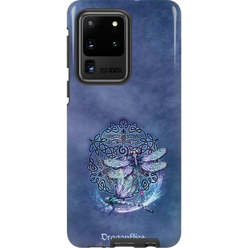 Brigid Ashwood Dragonfly Celtic Knot Galaxy S20 Ultra 5G Pro Case