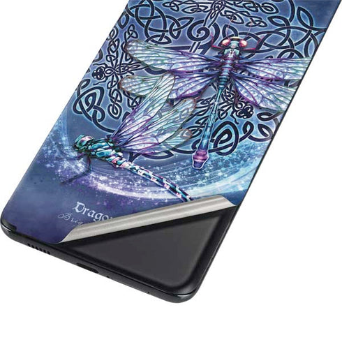 Brigid Ashwood Dragonfly Celtic Knot Galaxy S21 5G Skin