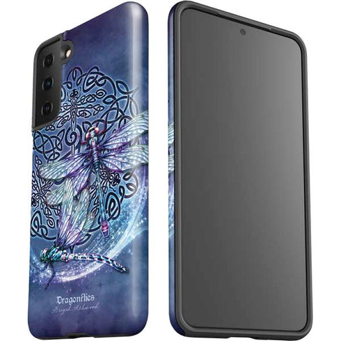 Brigid Ashwood Dragonfly Celtic Knot Galaxy S21 FE Pro Case