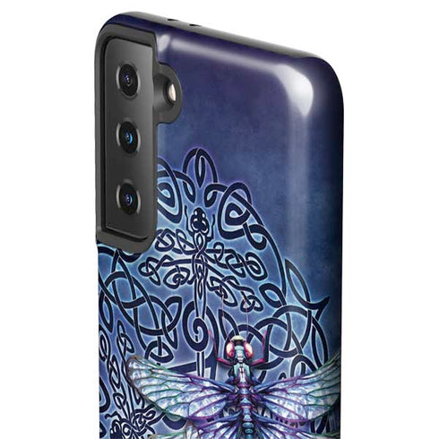 Brigid Ashwood Dragonfly Celtic Knot Galaxy S21 Plus 5G Pro Case