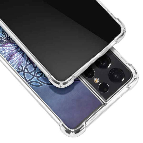 Brigid Ashwood Dragonfly Celtic Knot Galaxy S21 Ultra 5G Clear Case