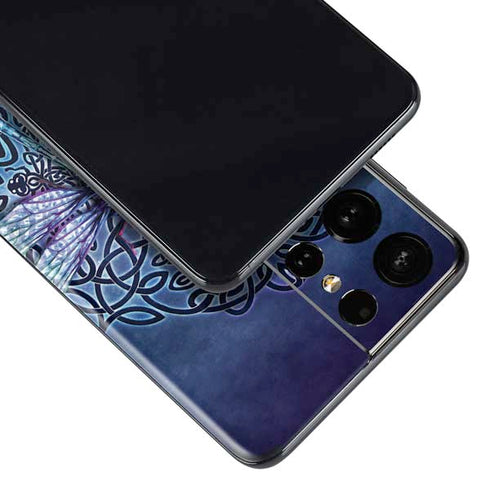 Brigid Ashwood Dragonfly Celtic Knot Galaxy S21 Ultra 5G Skin