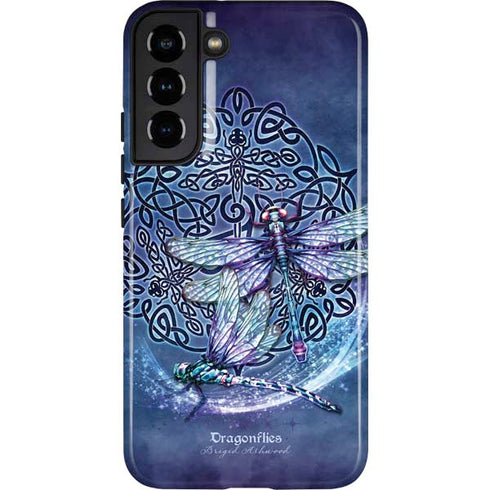 Brigid Ashwood Dragonfly Celtic Knot Galaxy S22 Plus Pro Case
