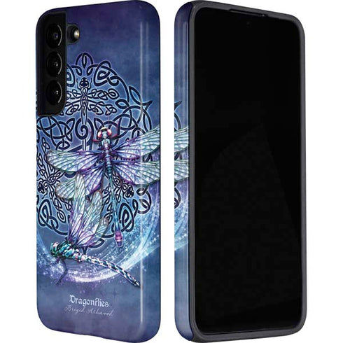 Brigid Ashwood Dragonfly Celtic Knot Galaxy S22 Plus Pro Case
