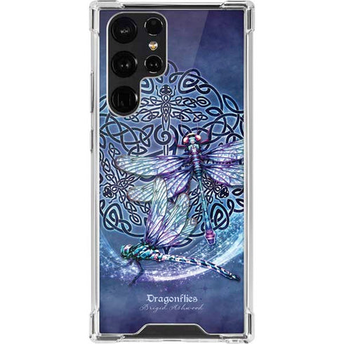 Brigid Ashwood Dragonfly Celtic Knot Galaxy S22 Ultra Clear Case