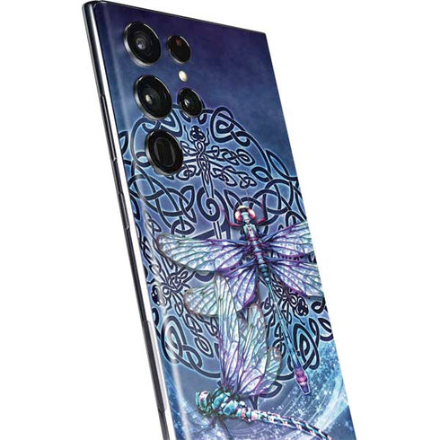 Brigid Ashwood Dragonfly Celtic Knot Galaxy S22 Ultra Skin