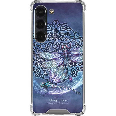 Brigid Ashwood Dragonfly Celtic Knot Galaxy S23 Clear Case