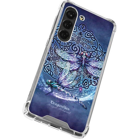 Brigid Ashwood Dragonfly Celtic Knot Galaxy S23 Clear Case