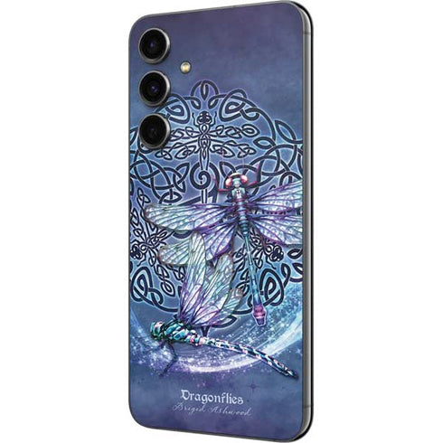 Dragonfly Celtic Knot by Brigid Ashwood Galaxy S23 FE Skin