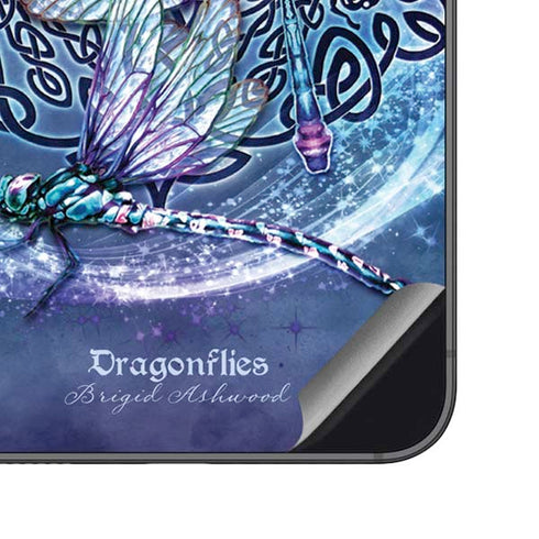 Dragonfly Celtic Knot by Brigid Ashwood Galaxy S23 FE Skin