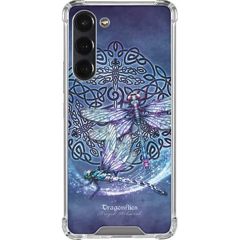 Brigid Ashwood Dragonfly Celtic Knot Galaxy S23 Plus Clear Case