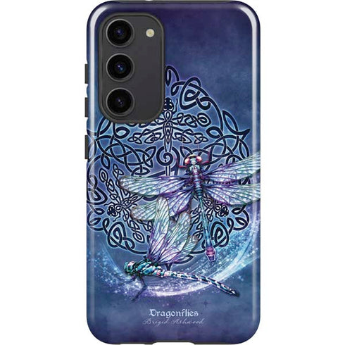 Brigid Ashwood Dragonfly Celtic Knot Galaxy S23 Plus Pro Case