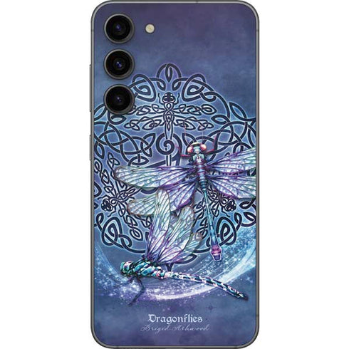 Brigid Ashwood Dragonfly Celtic Knot Galaxy S23 Plus Skin