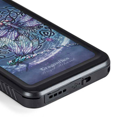 Brigid Ashwood Dragonfly Celtic Knot Galaxy S23 Plus Waterproof Case