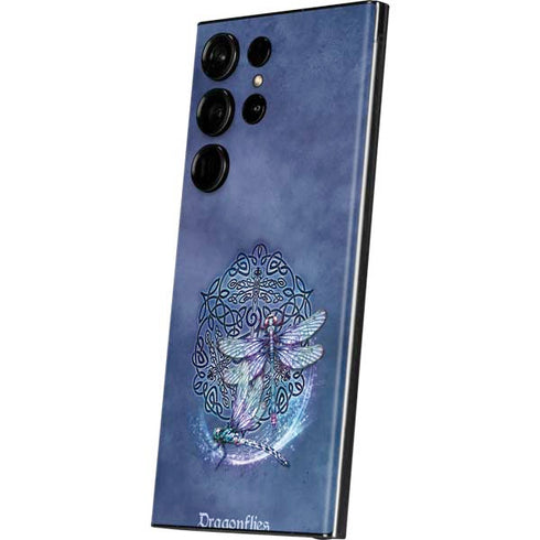Brigid Ashwood Dragonfly Celtic Knot Galaxy S23 Ultra Skin