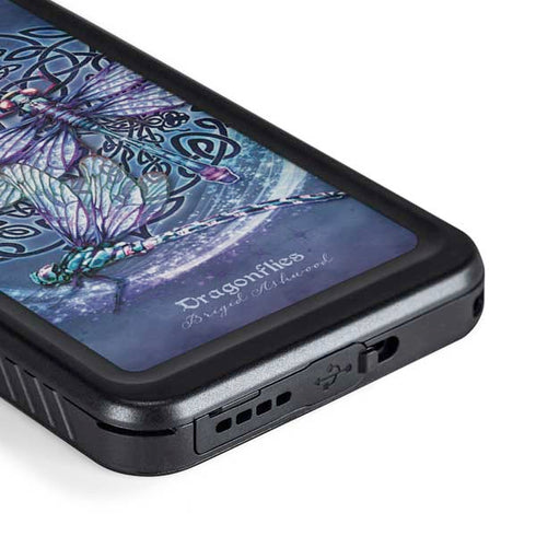 Brigid Ashwood Dragonfly Celtic Knot Galaxy S23 Waterproof Case