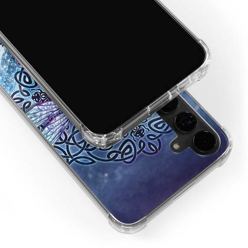 Dragonfly Celtic Knot by Brigid Ashwood Galaxy S24 Plus Clear Case