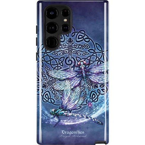 Dragonfly Celtic Knot by Brigid Ashwood Galaxy S24 Ultra Impact Case