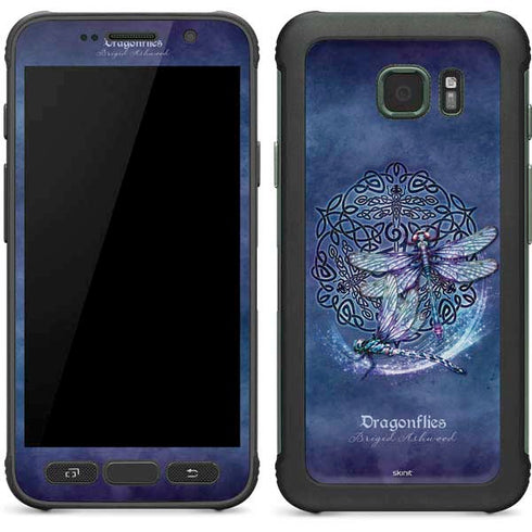 Brigid Ashwood Dragonfly Celtic Knot Galaxy S7 Active Skin