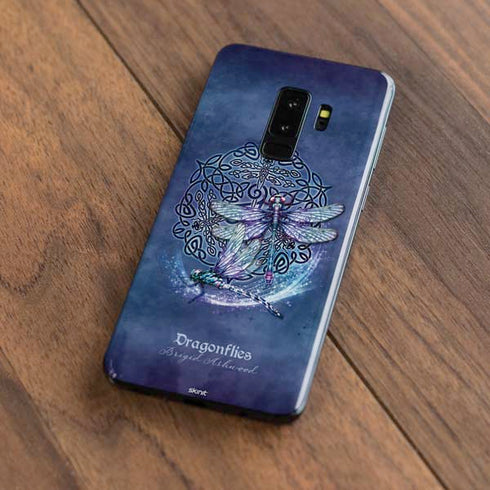 Brigid Ashwood Dragonfly Celtic Knot Galaxy S9 Plus Skin