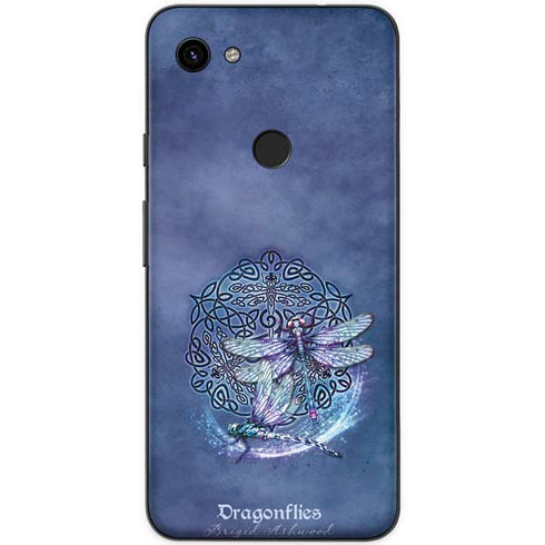 Brigid Ashwood Dragonfly Celtic Knot Google Pixel 3a Skin