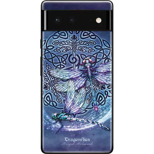 Brigid Ashwood Dragonfly Celtic Knot Google Pixel 6 Skin