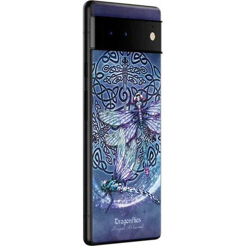 Brigid Ashwood Dragonfly Celtic Knot Google Pixel 6 Skin