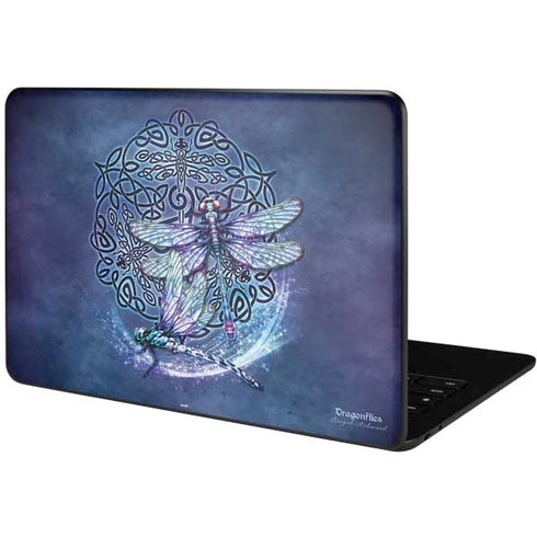 Brigid Ashwood Dragonfly Celtic Knot Google Pixelbook Go Skin