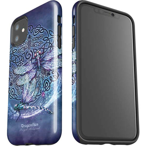 Brigid Ashwood Dragonfly Celtic Knot iPhone 11 Impact Case