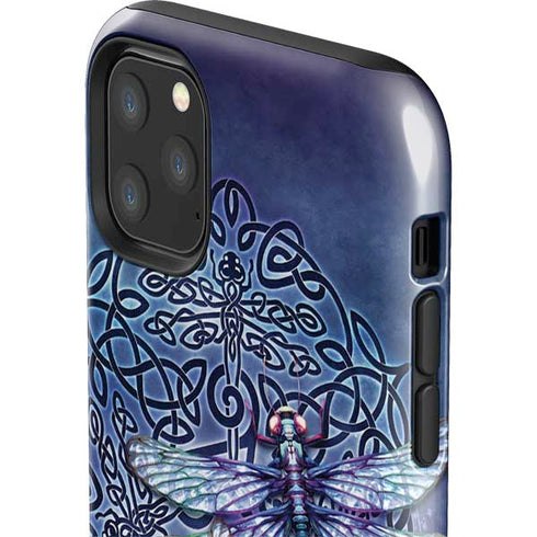 Brigid Ashwood Dragonfly Celtic Knot iPhone 11 Pro Max Impact Case