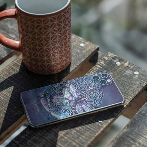Brigid Ashwood Dragonfly Celtic Knot iPhone 11 Pro Max Skin