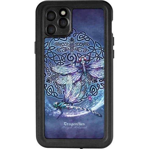 Brigid Ashwood Dragonfly Celtic Knot iPhone 11 Pro Max Waterproof Case