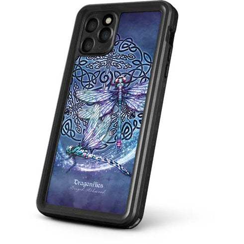 Brigid Ashwood Dragonfly Celtic Knot iPhone 11 Pro Max Waterproof Case