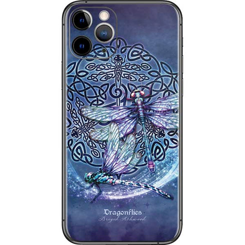 Brigid Ashwood Dragonfly Celtic Knot iPhone 11 Pro Skin