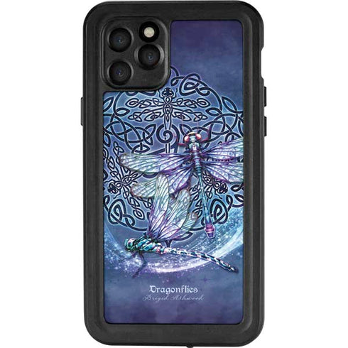 Brigid Ashwood Dragonfly Celtic Knot iPhone 11 Pro Waterproof Case