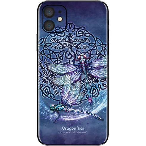 Brigid Ashwood Dragonfly Celtic Knot iPhone 11 Skin