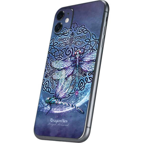 Brigid Ashwood Dragonfly Celtic Knot iPhone 11 Skin