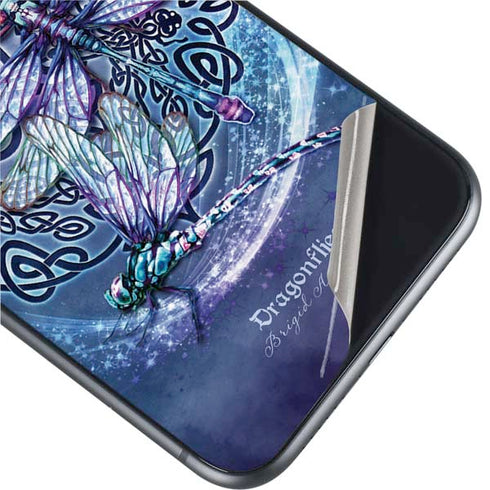 Brigid Ashwood Dragonfly Celtic Knot iPhone 11 Skin
