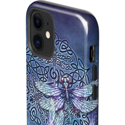 Brigid Ashwood Dragonfly Celtic Knot iPhone 12 Impact Case
