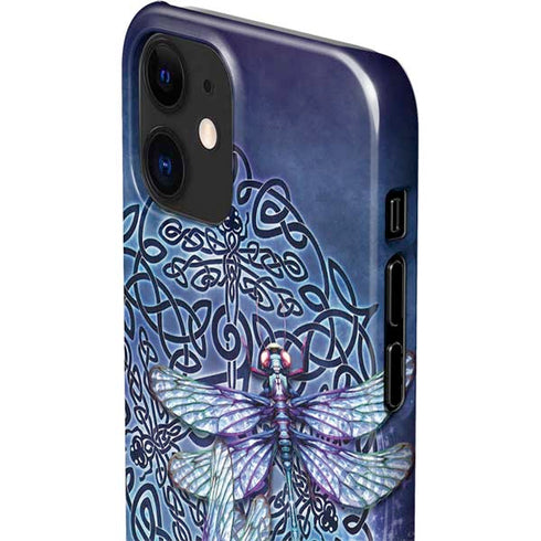 Brigid Ashwood Dragonfly Celtic Knot iPhone 12 Mini Lite Case