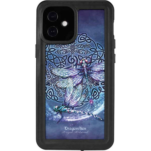 Brigid Ashwood Dragonfly Celtic Knot iPhone 12 Mini Waterproof Case