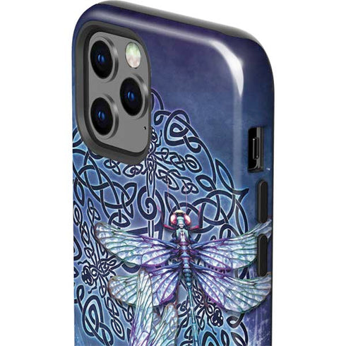 Brigid Ashwood Dragonfly Celtic Knot iPhone 12 Pro Impact Case